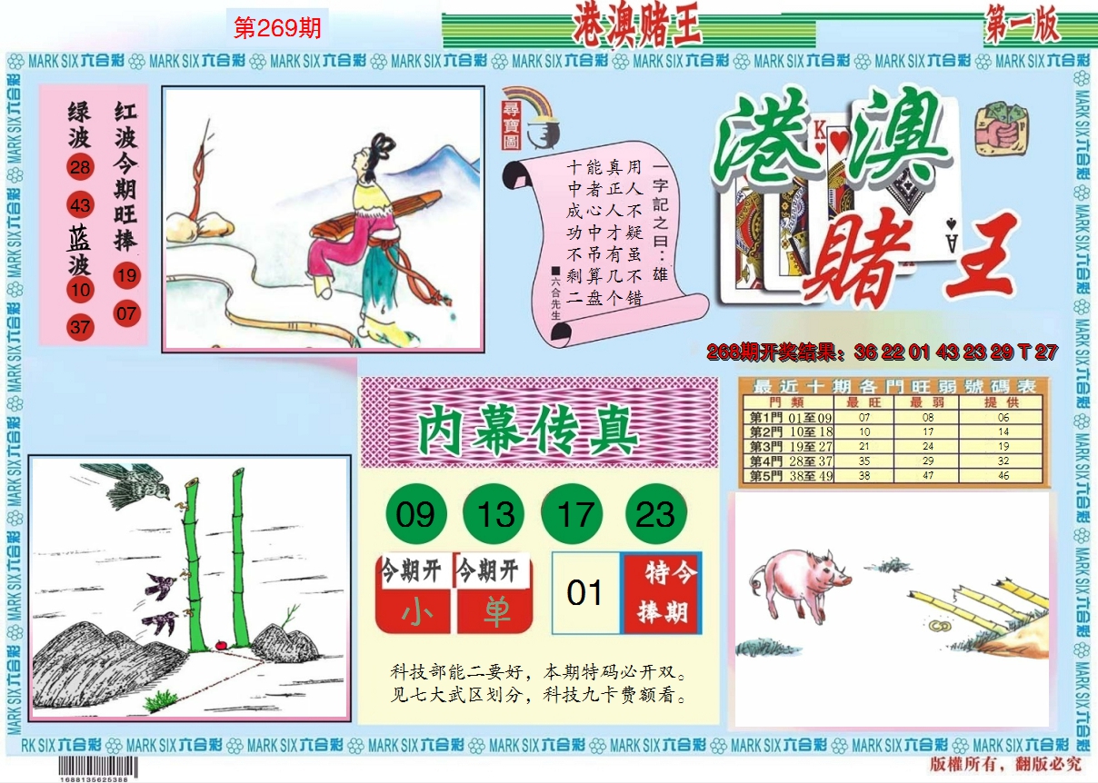 2024269期港澳赌王A