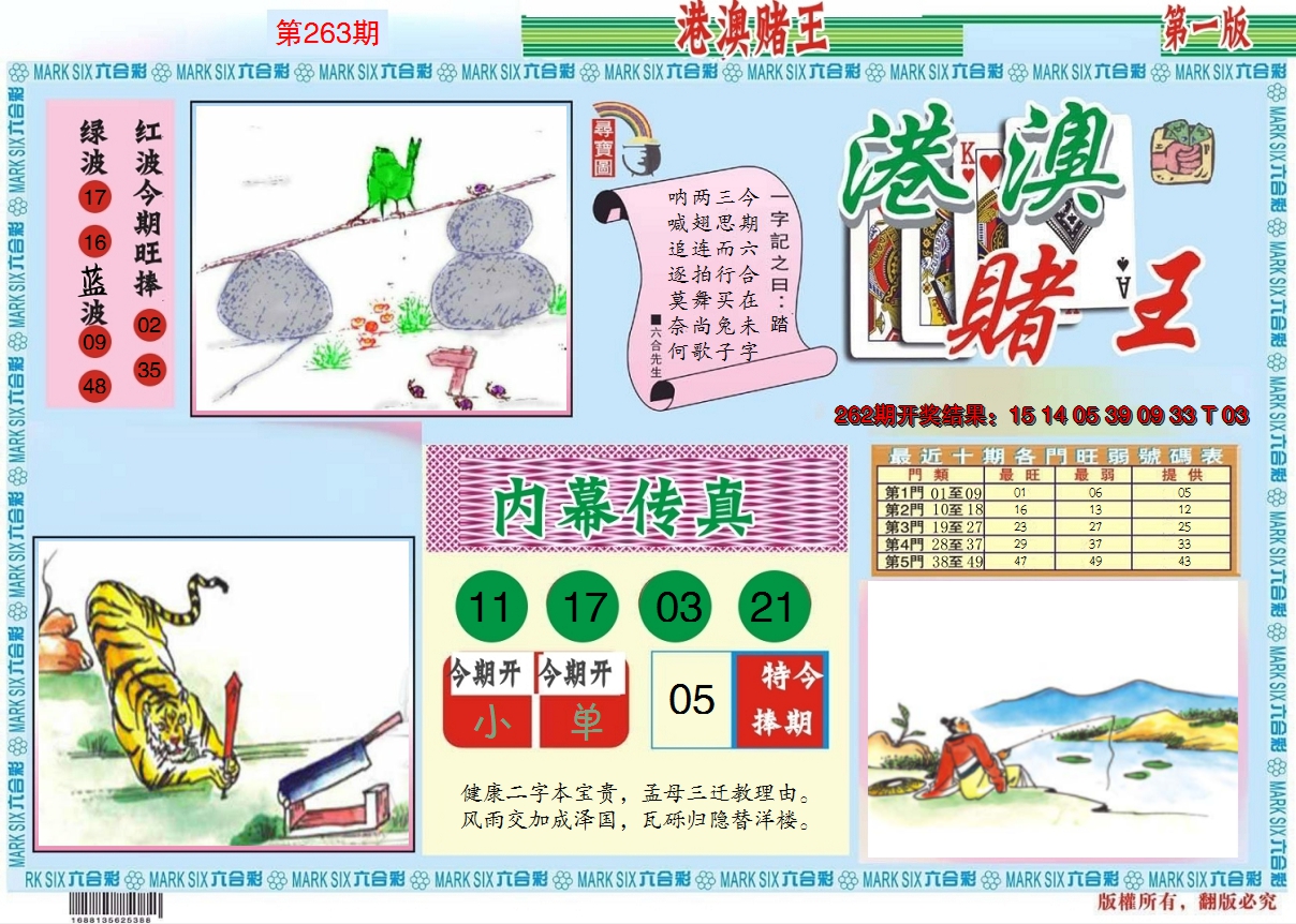 2024263期港澳赌王A