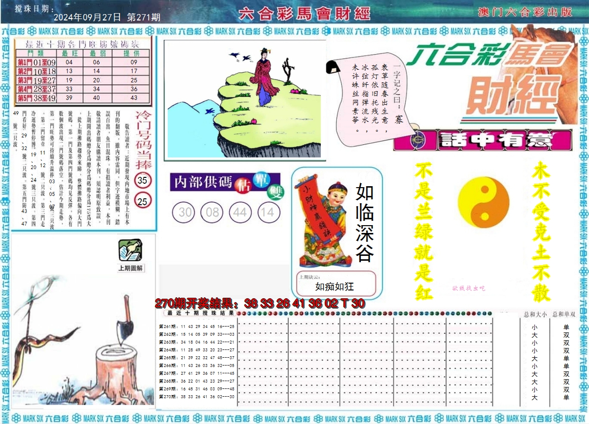 2024271期马会财经A