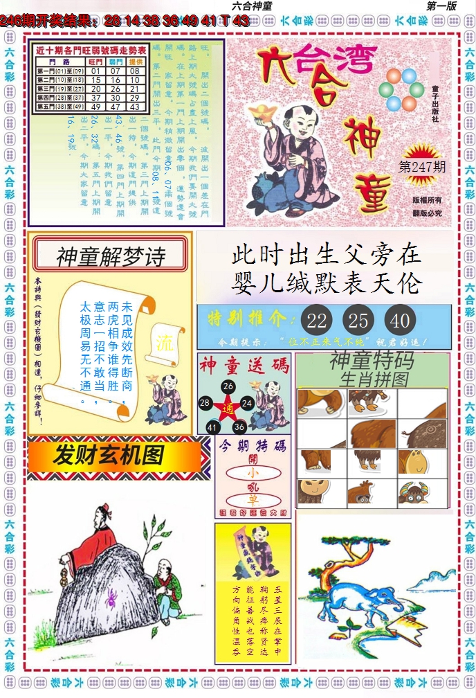 2024247期六合神童A