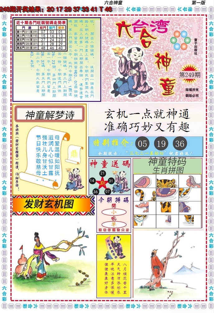 2024249期六合神童A