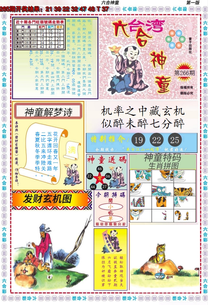 2024266期六合神童A