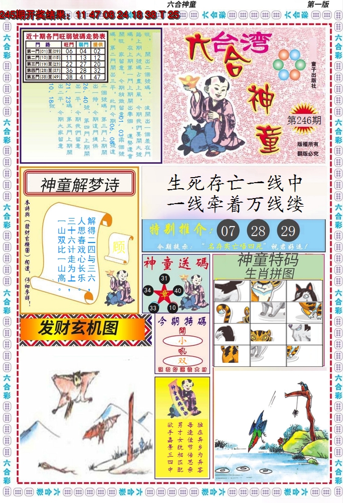 2024246期六合神童A