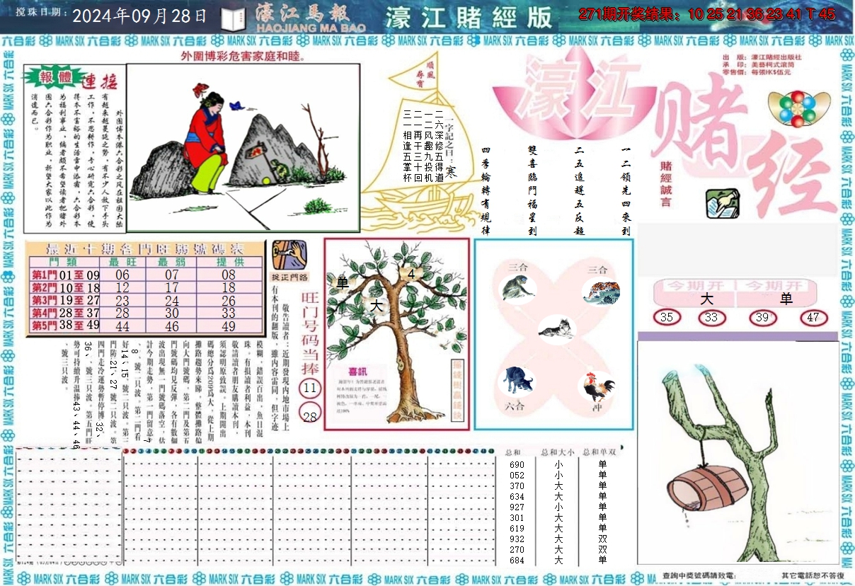2024272期濠江赌经A