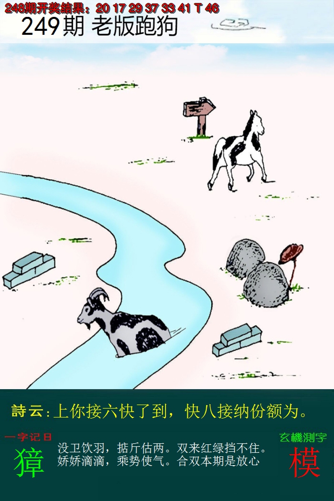 2024249期老版跑狗