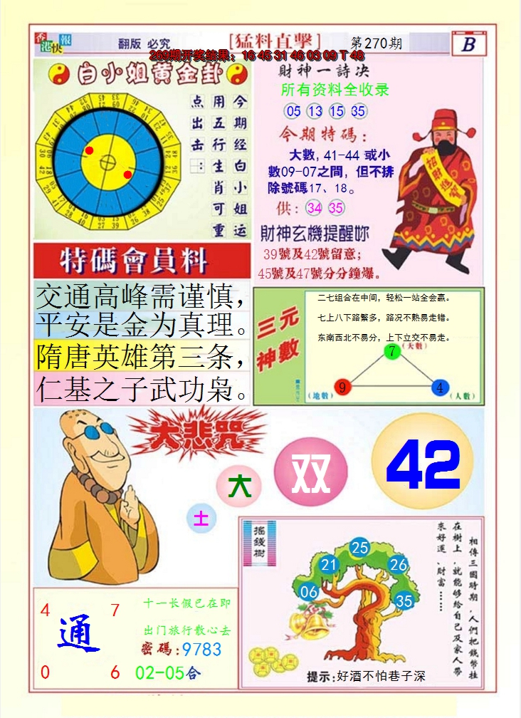 2024270期猛料直击B