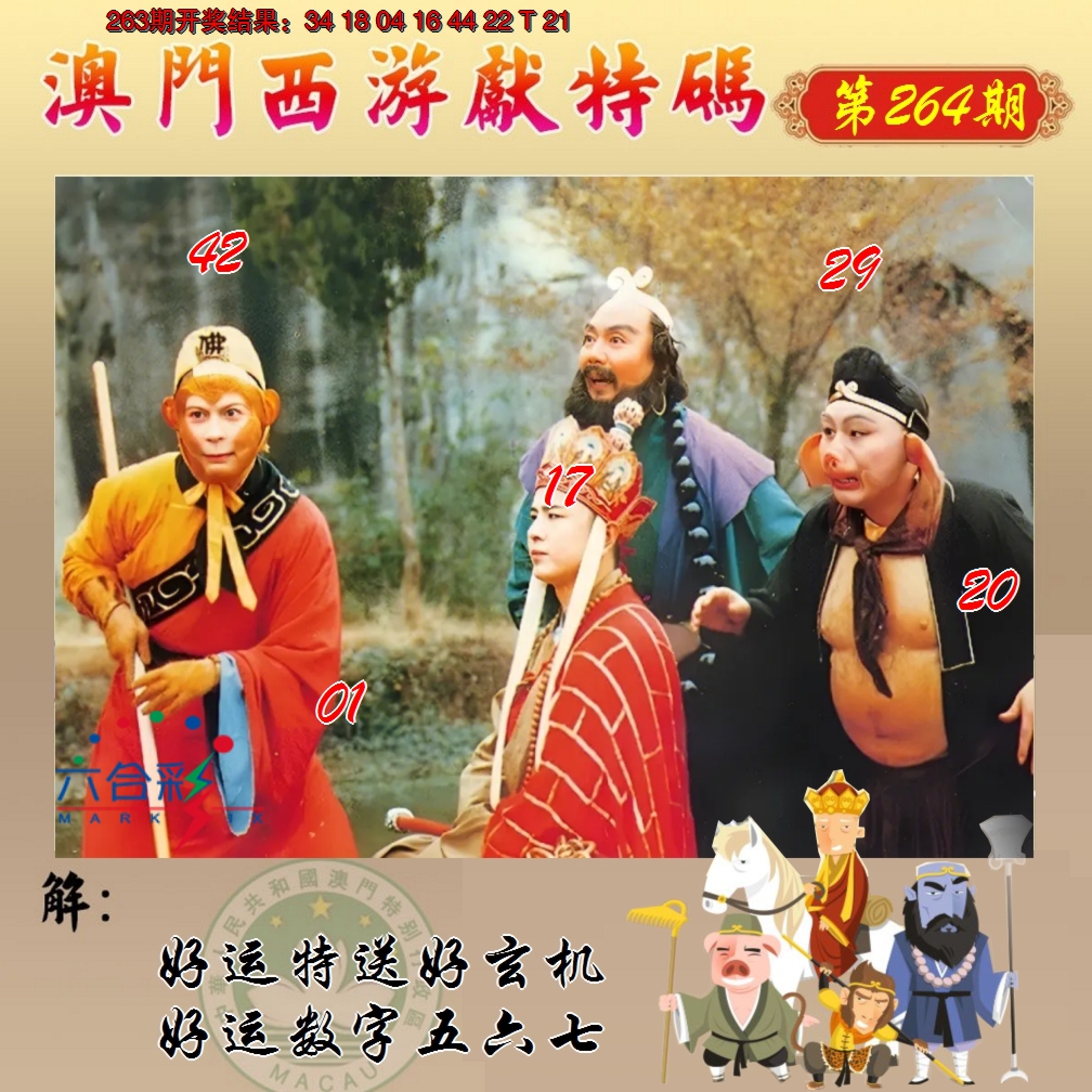 2024264期西游献码