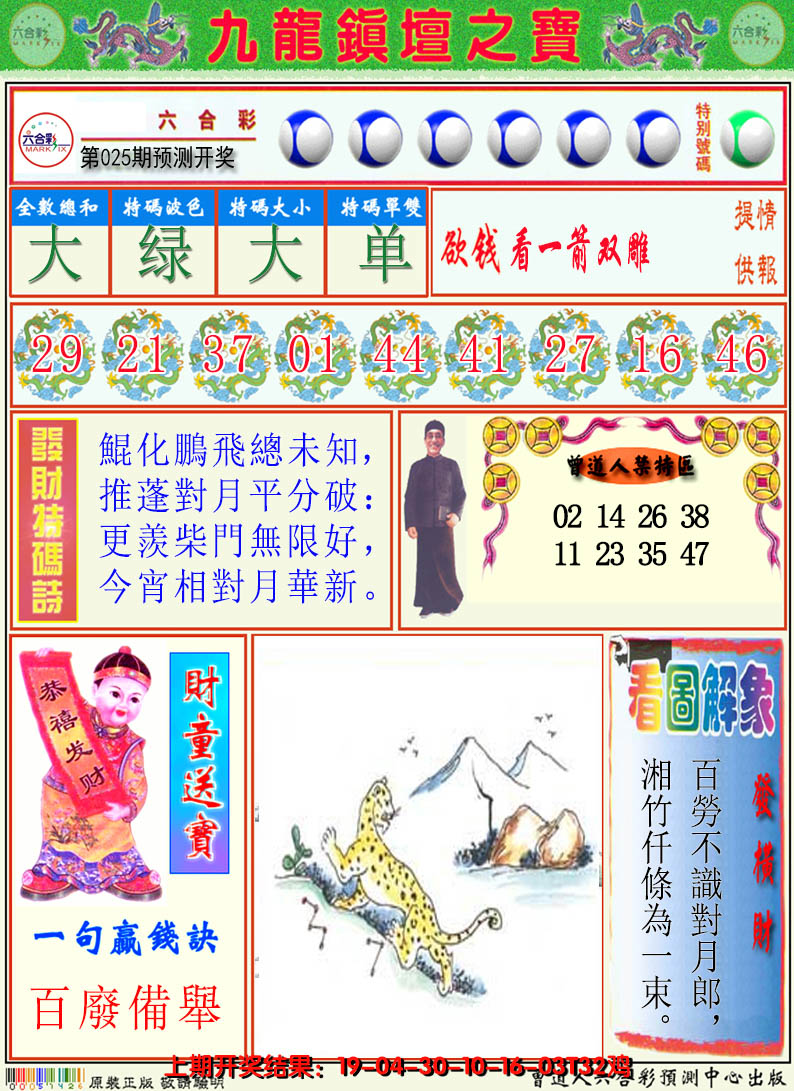 2025025期澳门挂牌解特码A