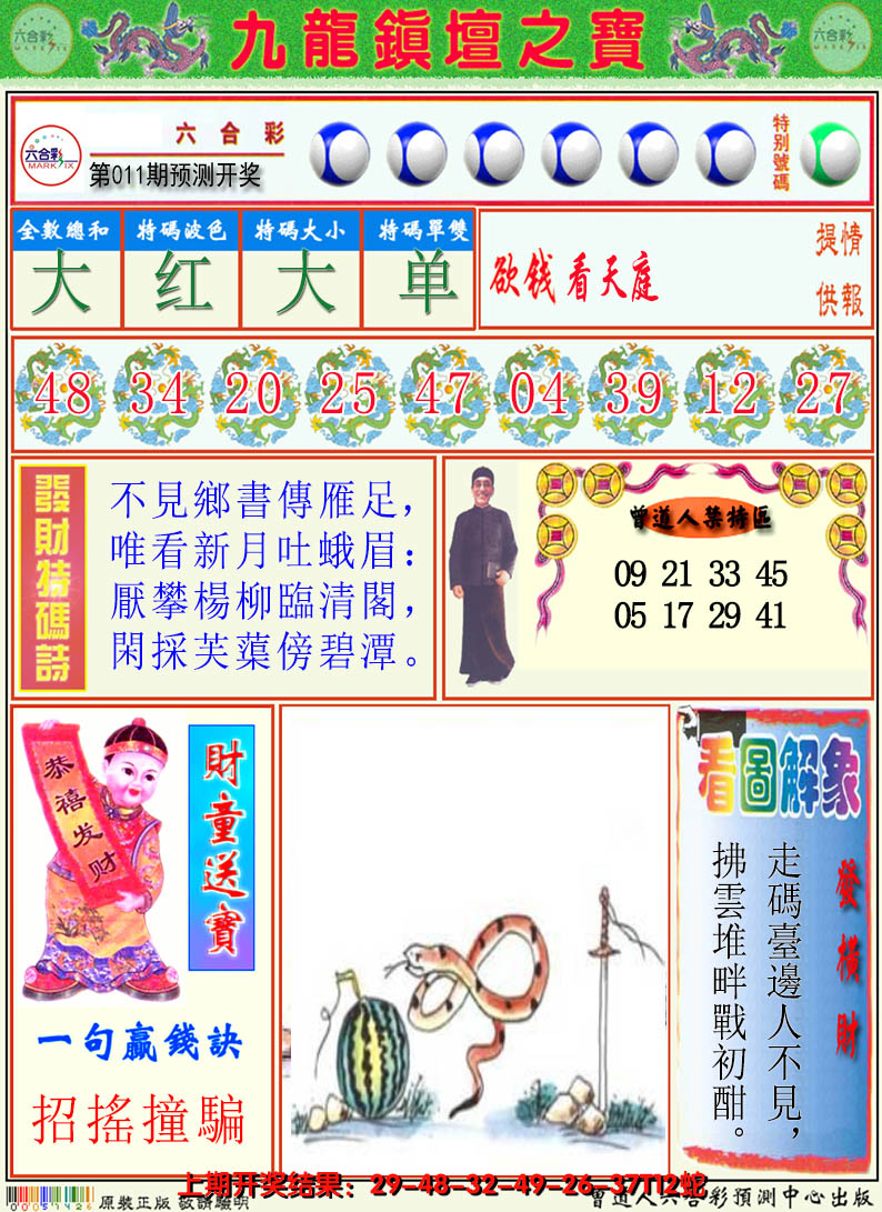 2025011期澳门挂牌解特码A