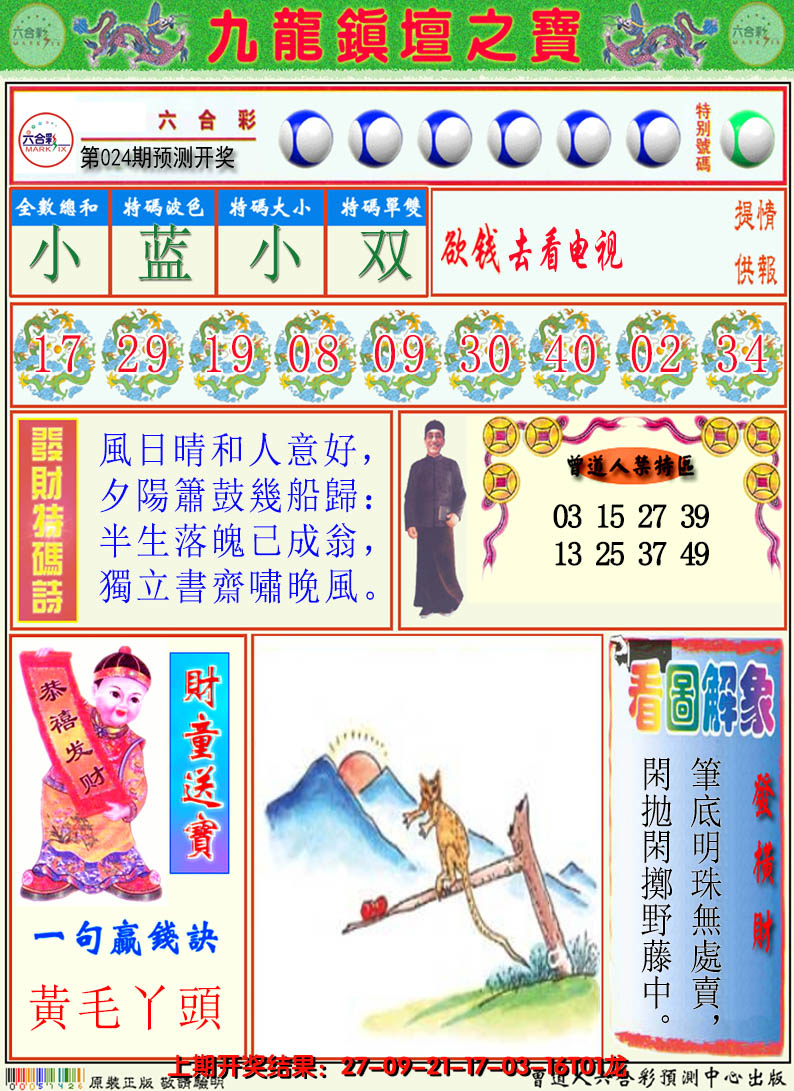 2025024期澳门挂牌解特码A