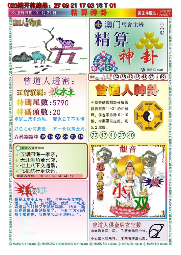 2025024期澳门精算神卦