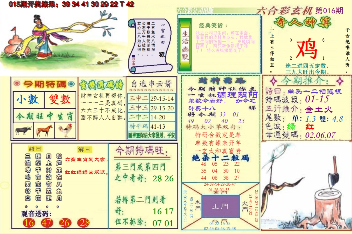 2025016期澳门六合玄机