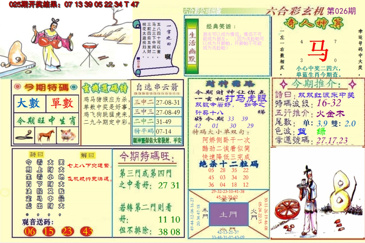 2025026期澳门六合玄机