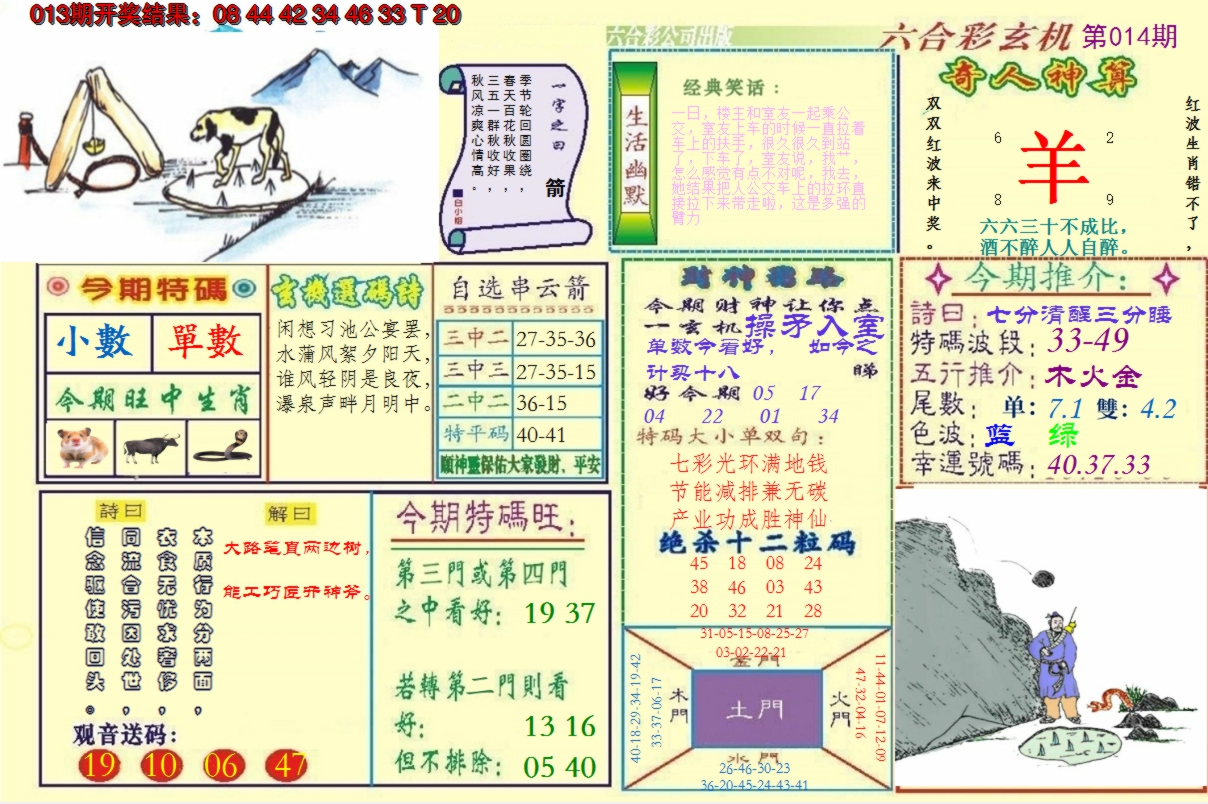 2025014期澳门六合玄机