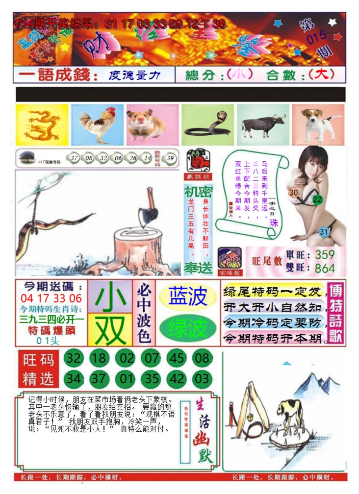 2025015期澳门财经宝鉴