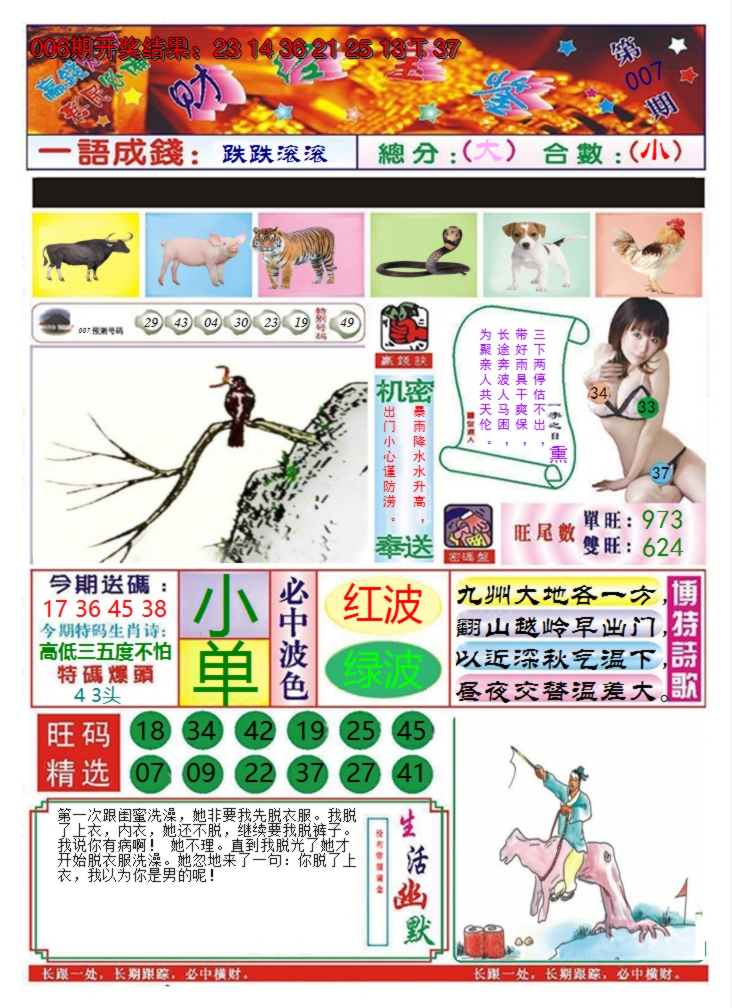2025007期澳门财经宝鉴