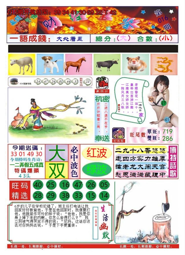 2025016期澳门财经宝鉴