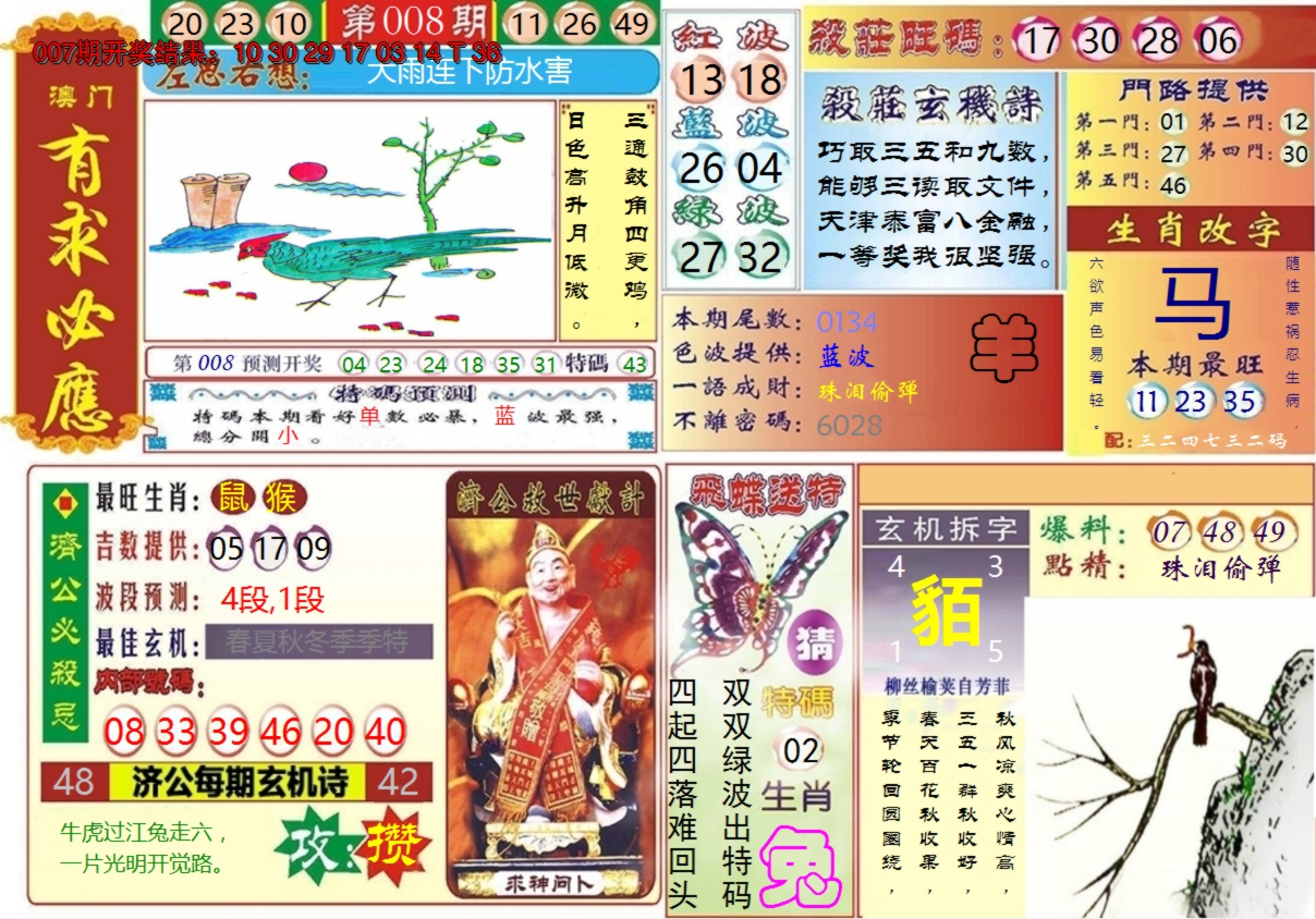 2025008期澳门有求必应