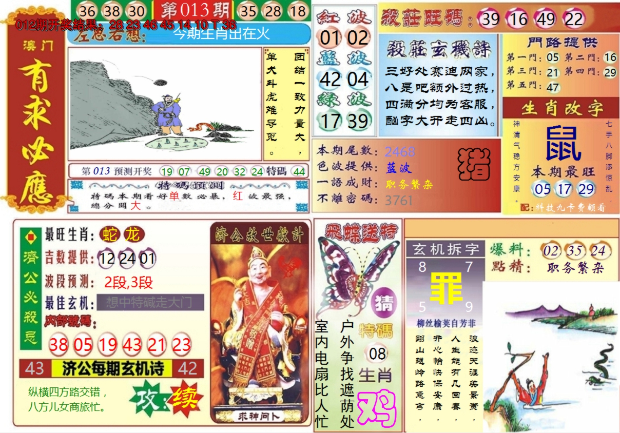 2025013期澳门有求必应