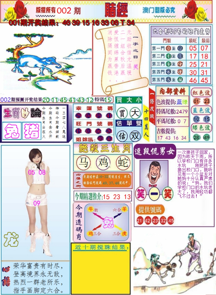 2025002期澳门赌经