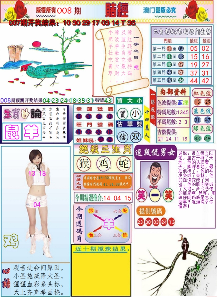 2025008期澳门赌经