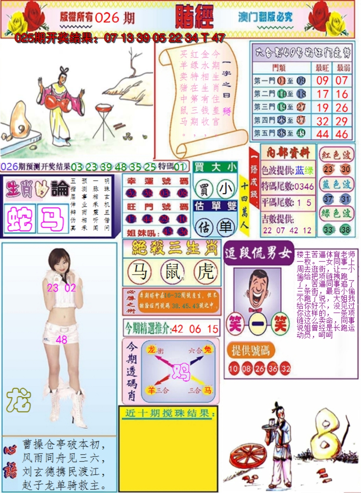 2025026期澳门赌经