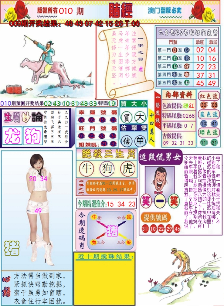 2025010期澳门赌经