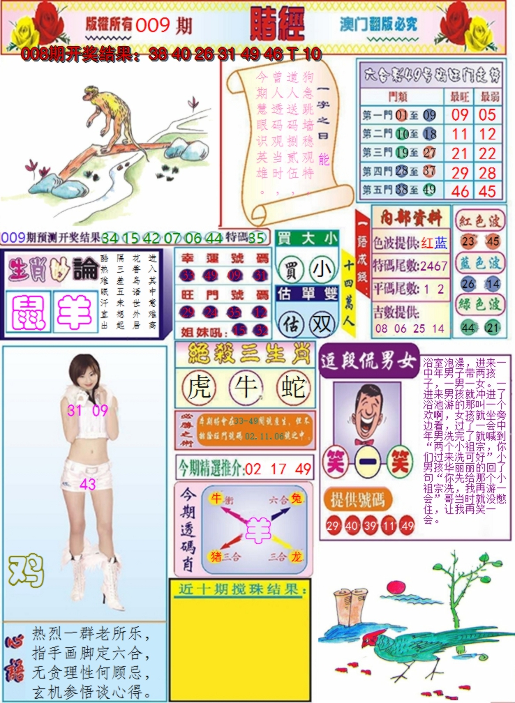 2025009期澳门赌经