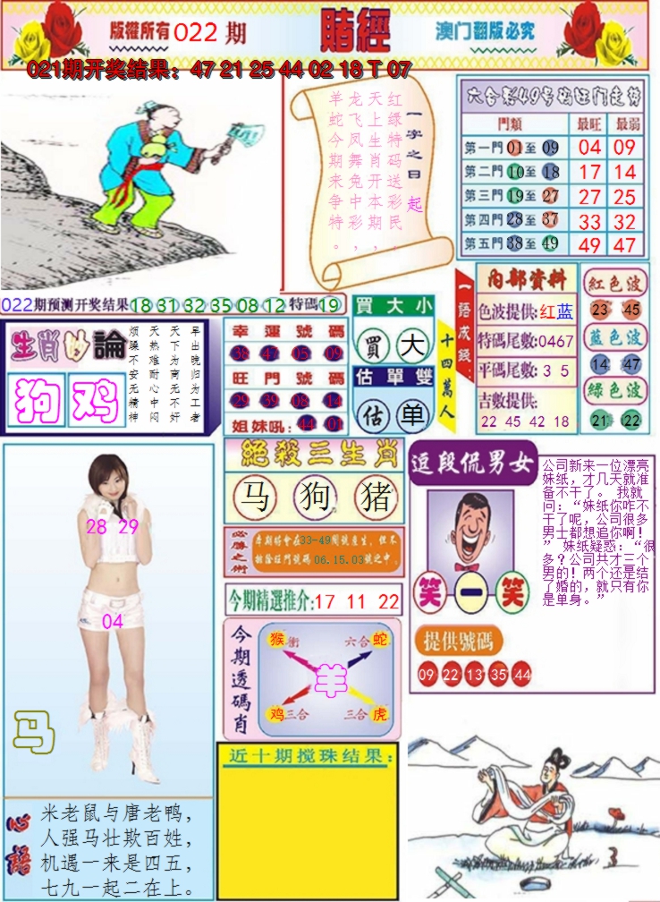2025022期澳门赌经