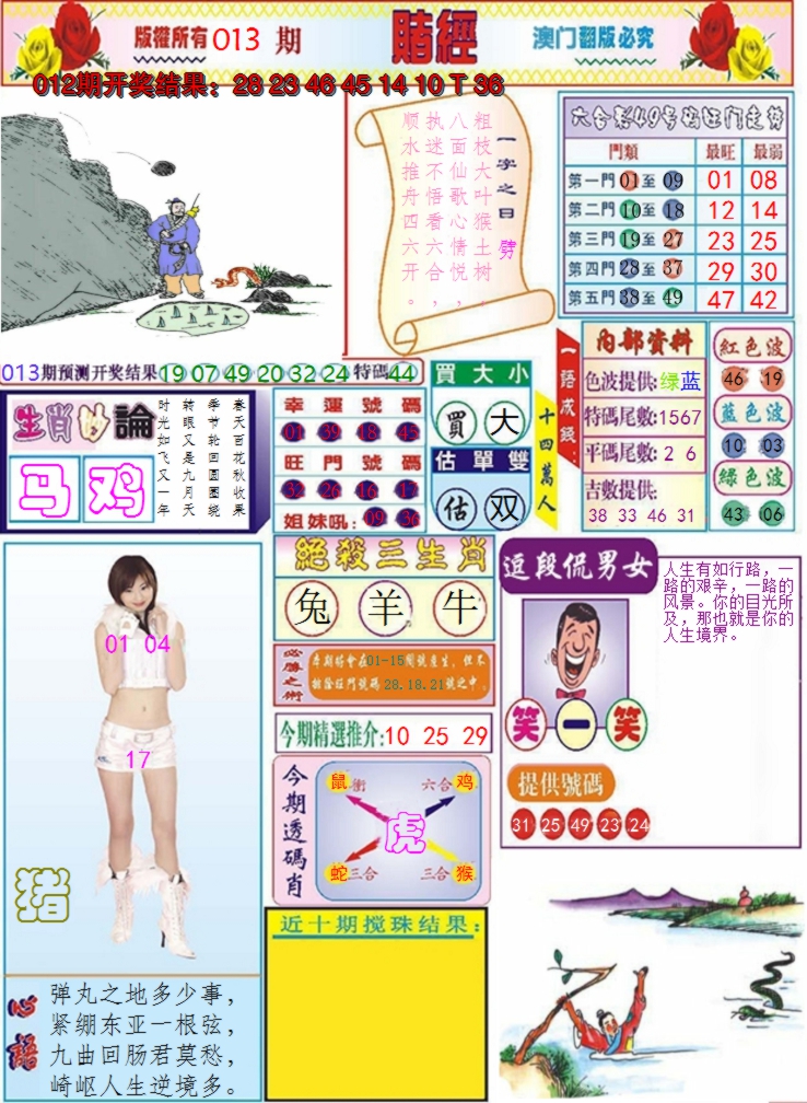 2025013期澳门赌经