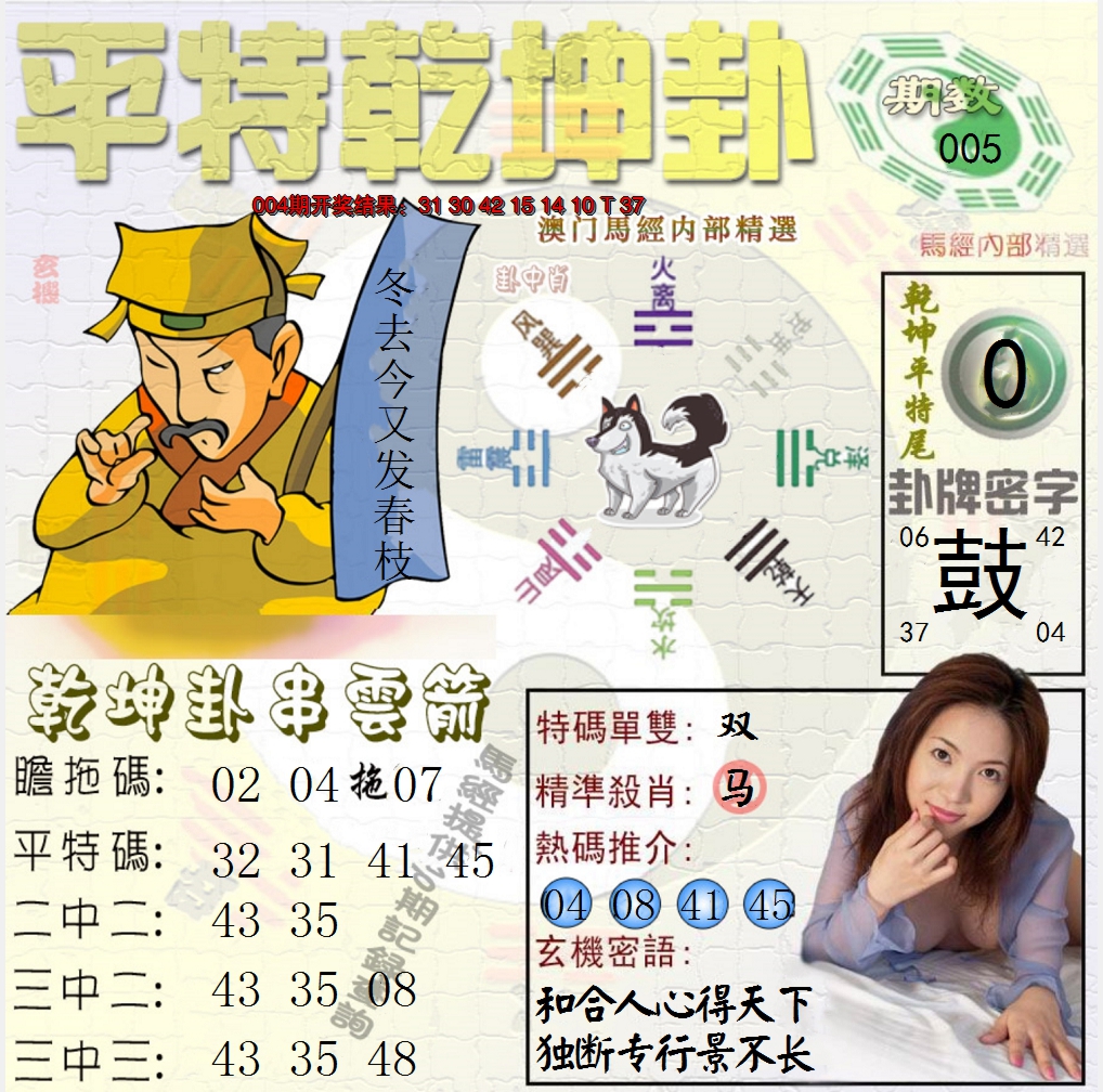 2025005期平特乾坤卦