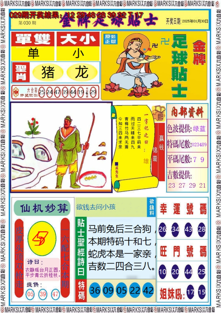 2025030期金牌足球贴士
