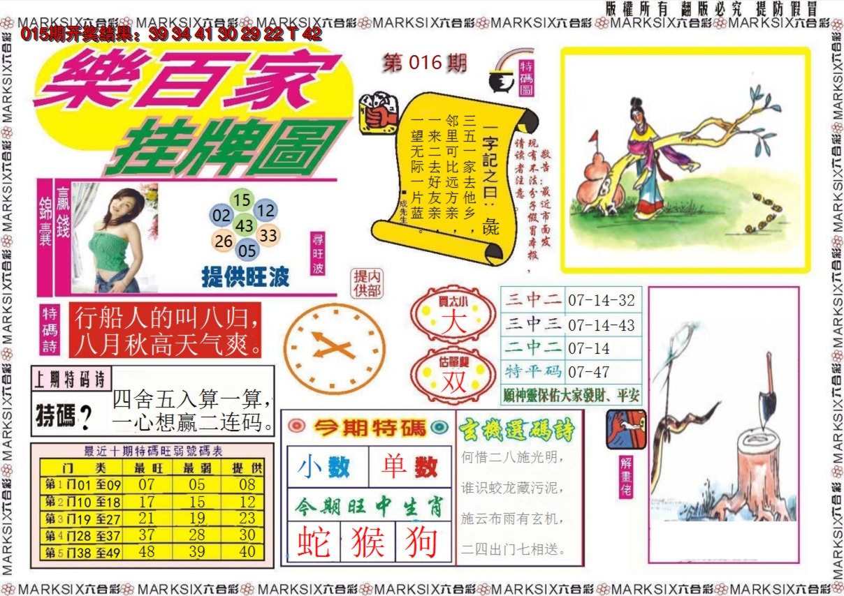 2025016期乐百家挂牌图