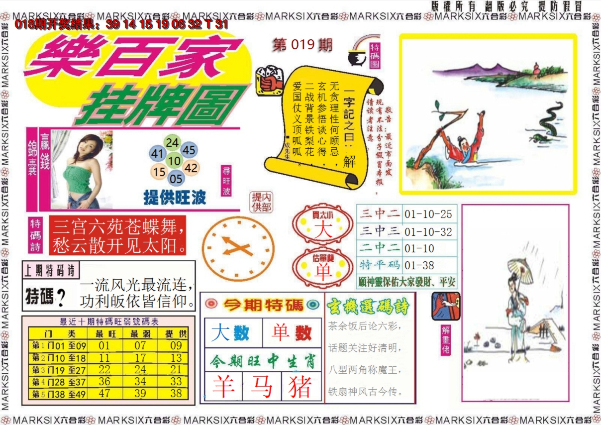 2025019期乐百家挂牌图