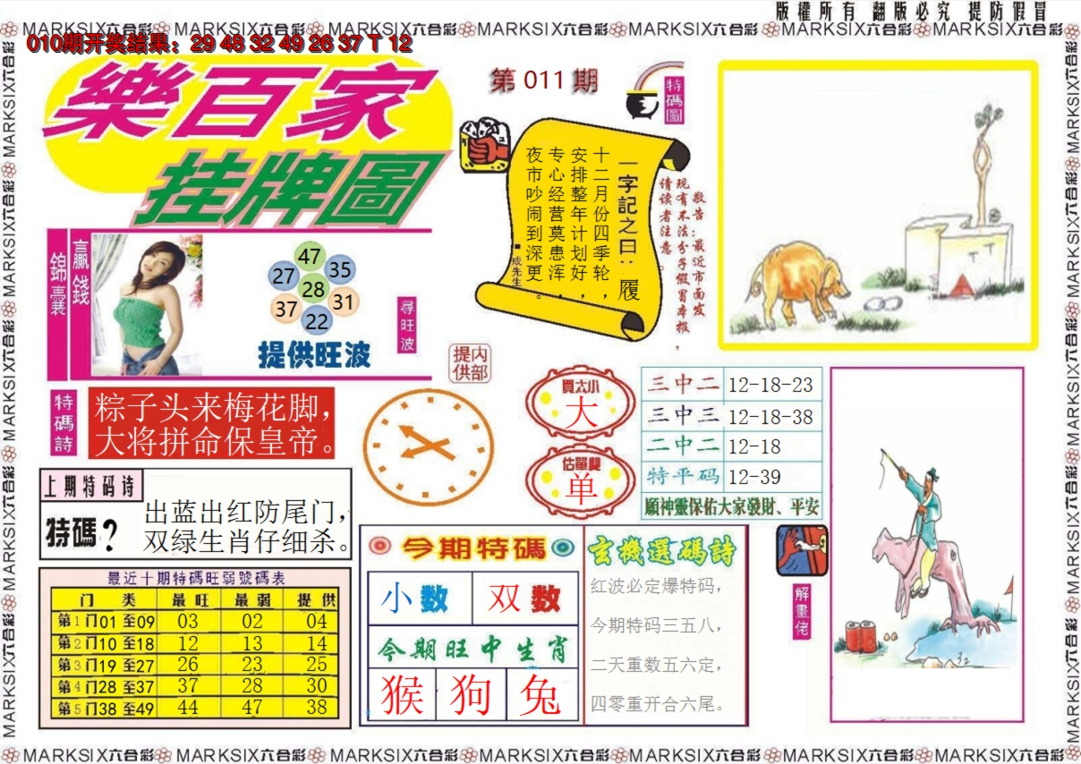2025011期乐百家挂牌图