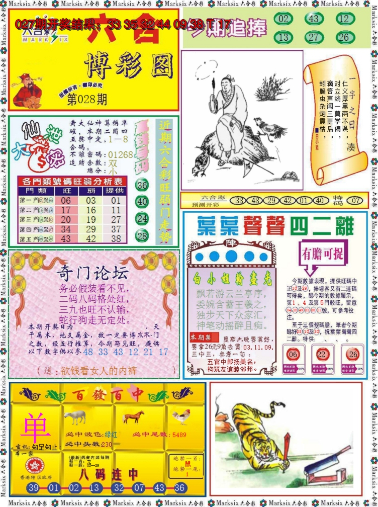 2025028期六合博彩图