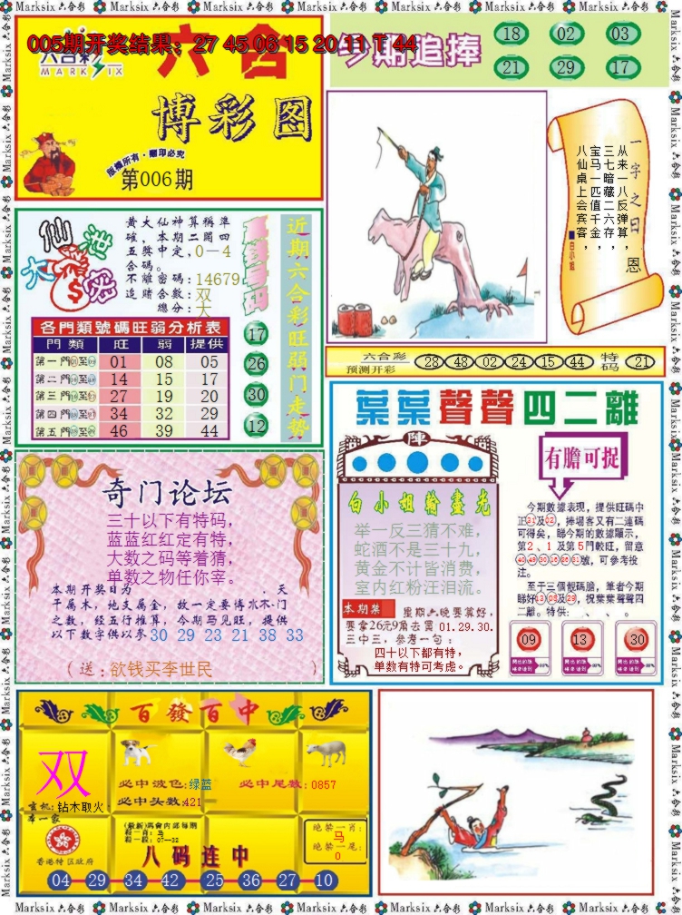 2025006期六合博彩图