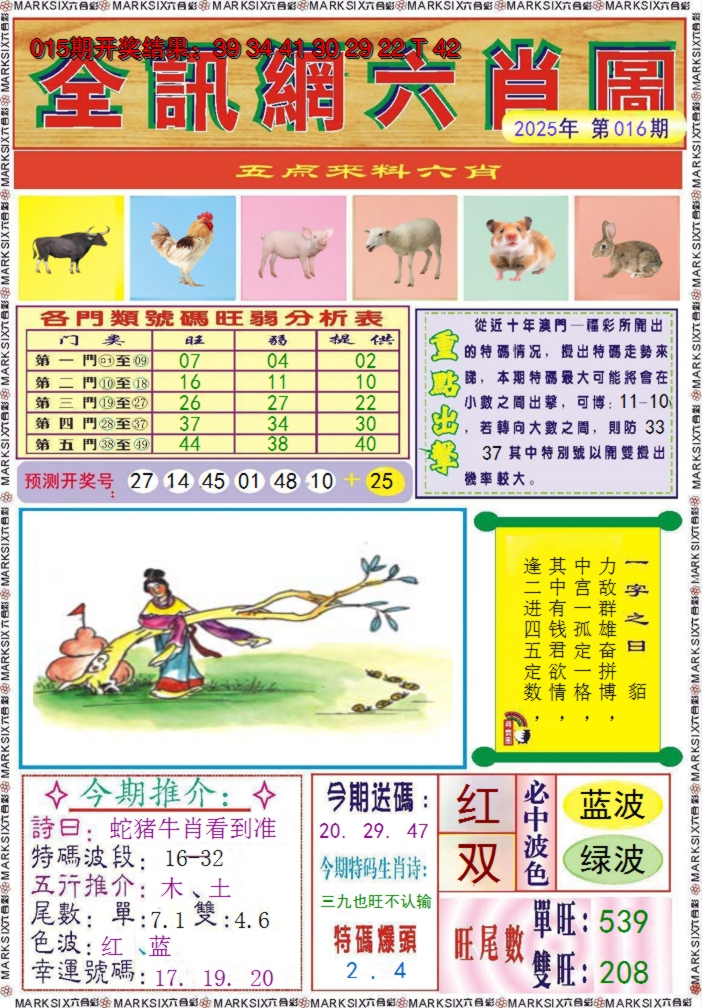 2025016期全讯网六肖图
