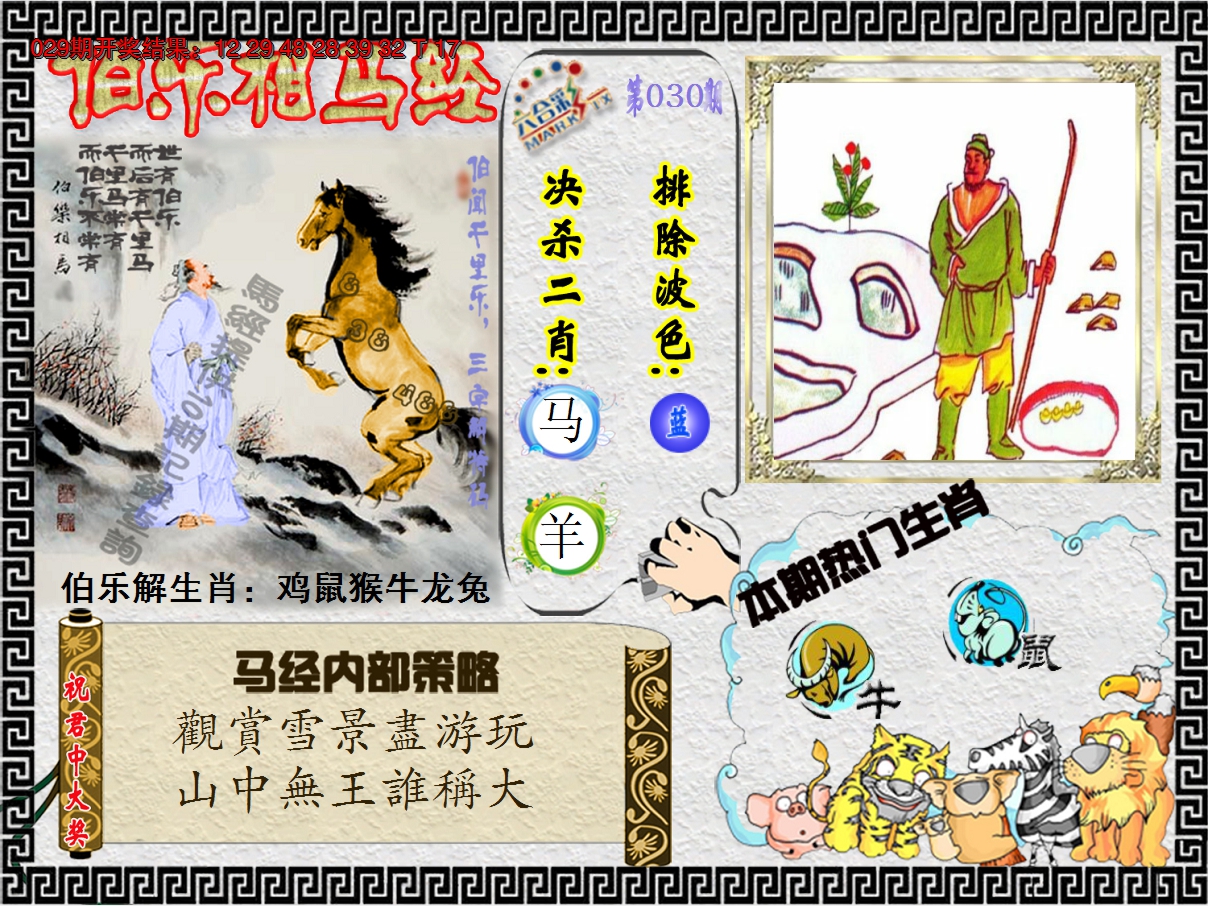 2025030期伯乐相马经