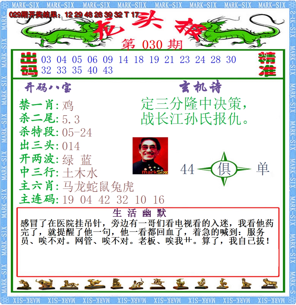 2025030期澳门龙头报