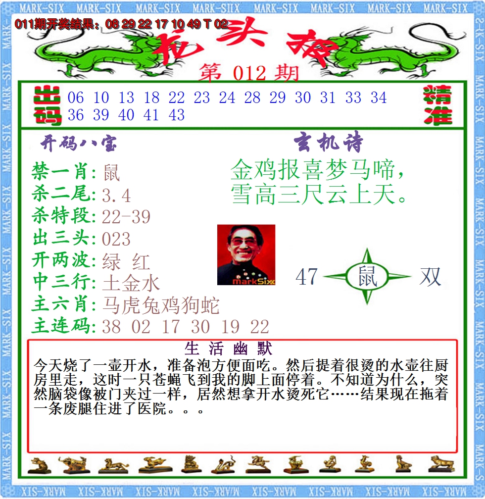 2025012期澳门龙头报