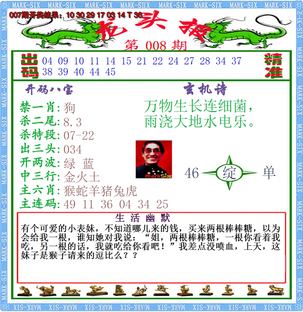 2025008期澳门龙头报