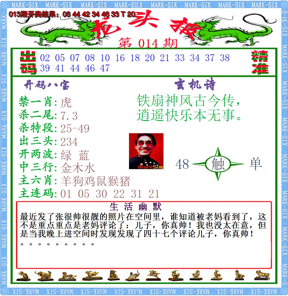2025014期澳门龙头报
