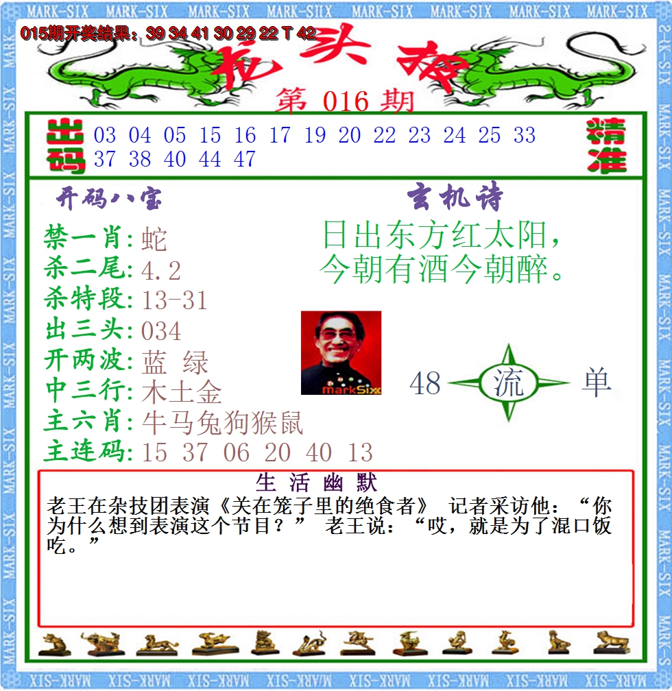 2025016期澳门龙头报