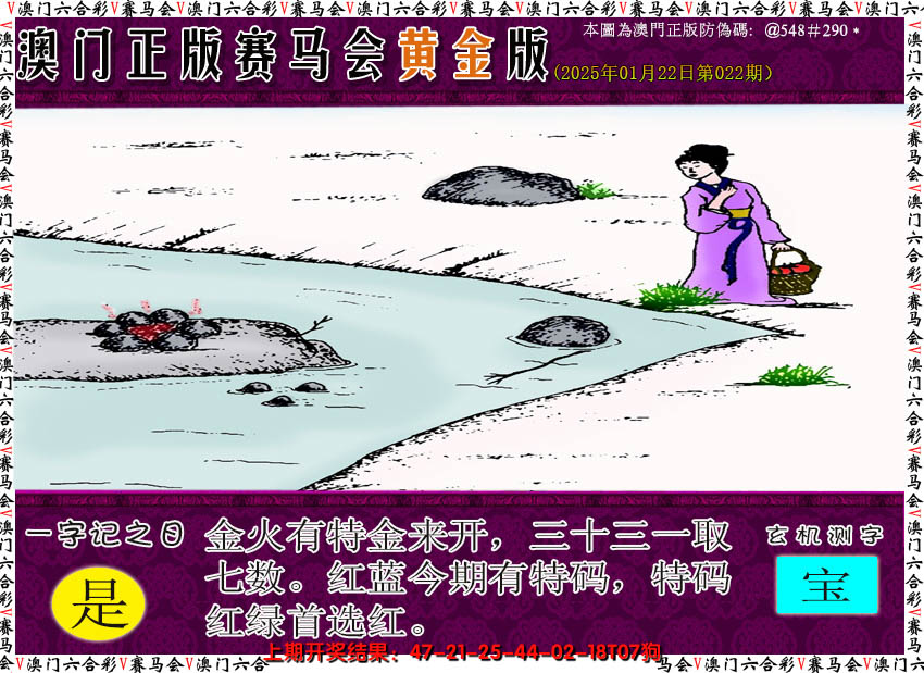 2025022期赛马会黄金版
