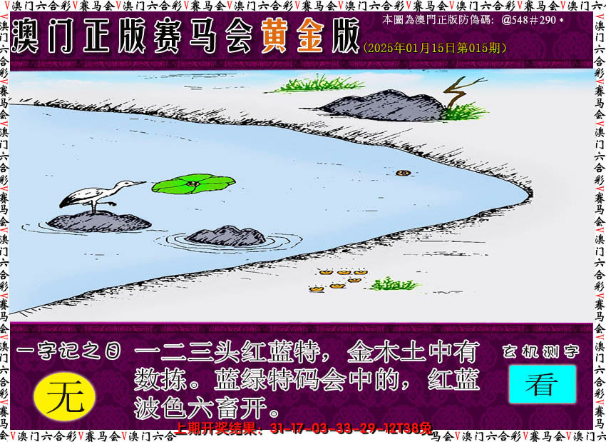 2025015期赛马会黄金版