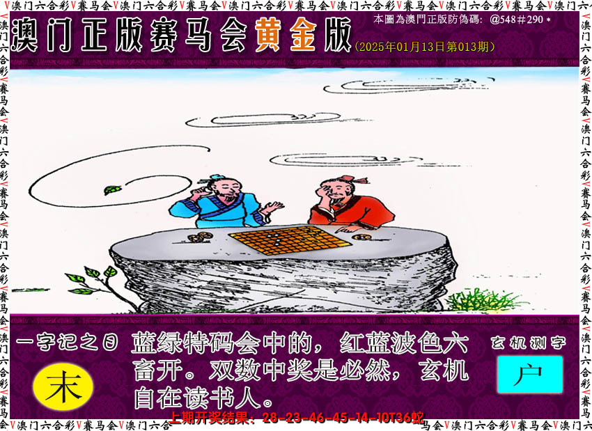2025013期赛马会黄金版