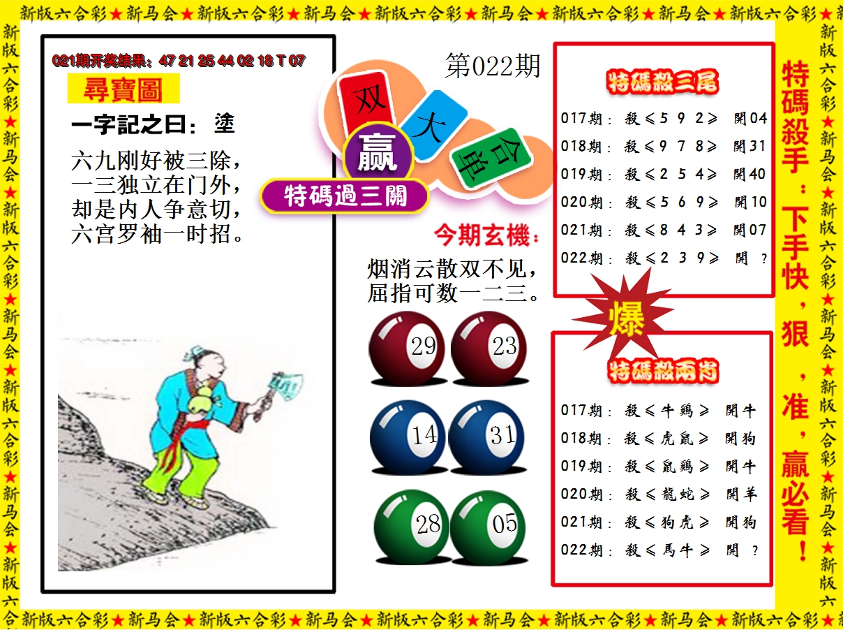 2025022期特码过三关