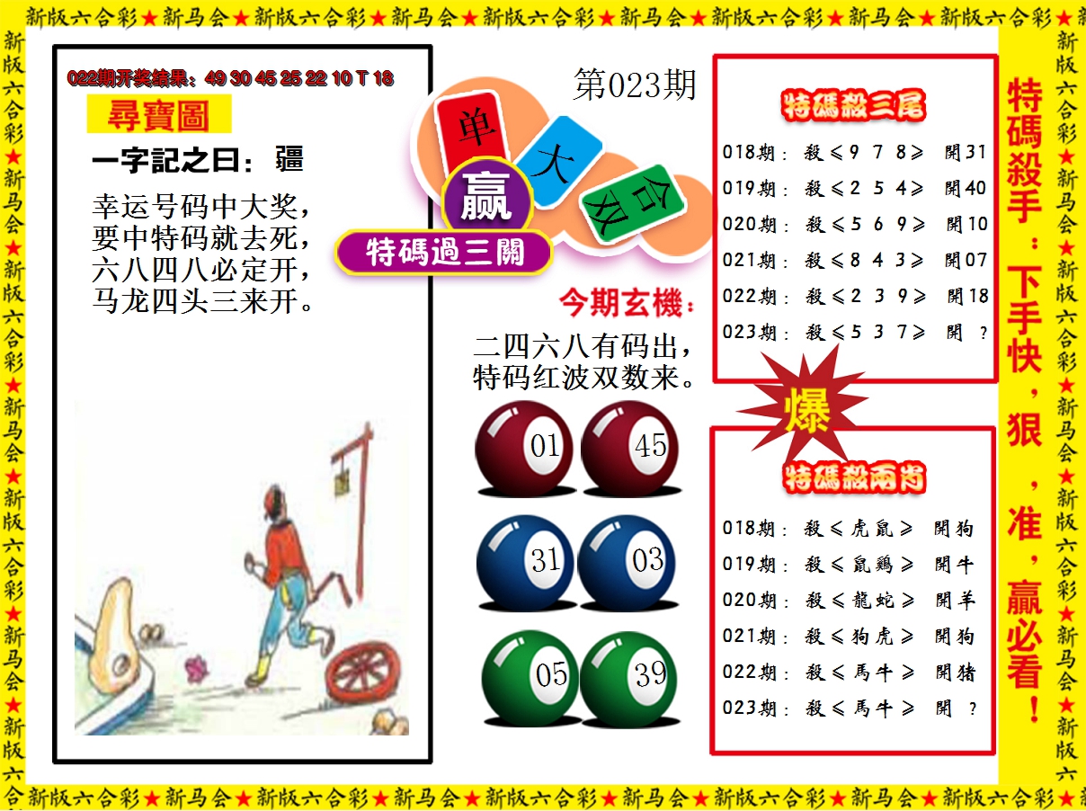 2025023期特码过三关
