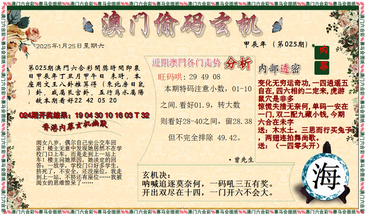 2025025期偷码玄机